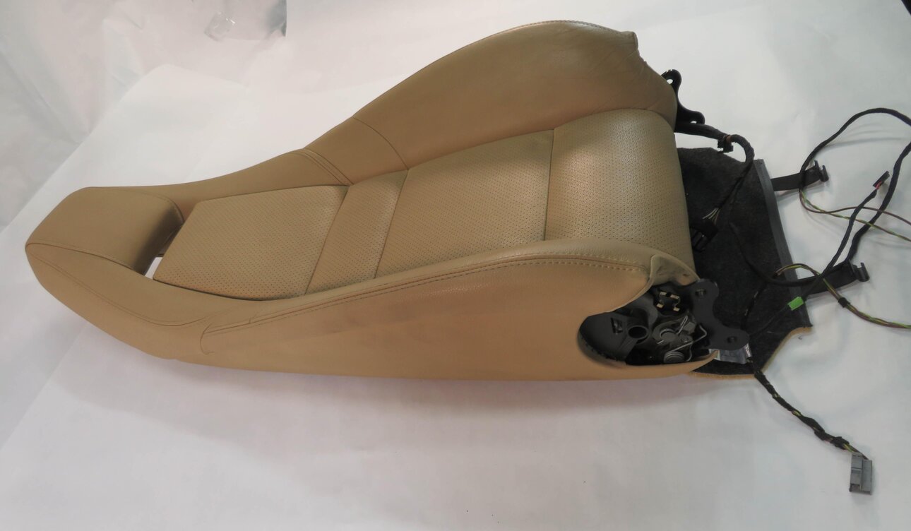 Thumbnail 2: 2012 PORSCHE PANAMERA (970 G1) DRIVER UPPER TOP HEATED SEAT CUSHION (BEIGE)
