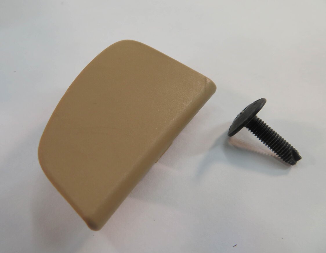 Thumbnail 8: 2012 PORSCHE PANAMERA (970 G1) LEFT REAR DOOR ARMREST TRIM EXTENSION (BEIGE)