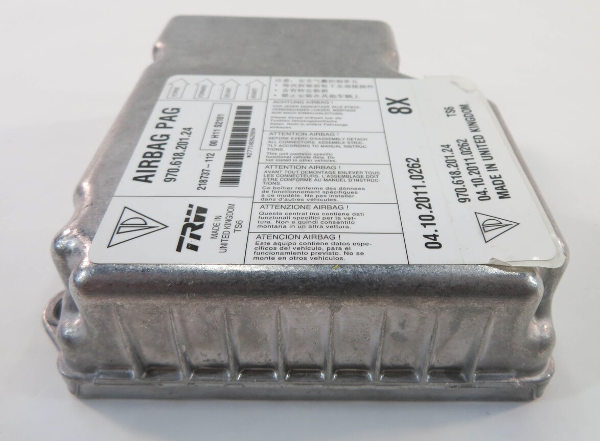 Thumbnail 5: 2010-2012 PORSCHE PANAMERA (970 G1) MAIN PRIMARY SRS BAG CONTROL MODULE