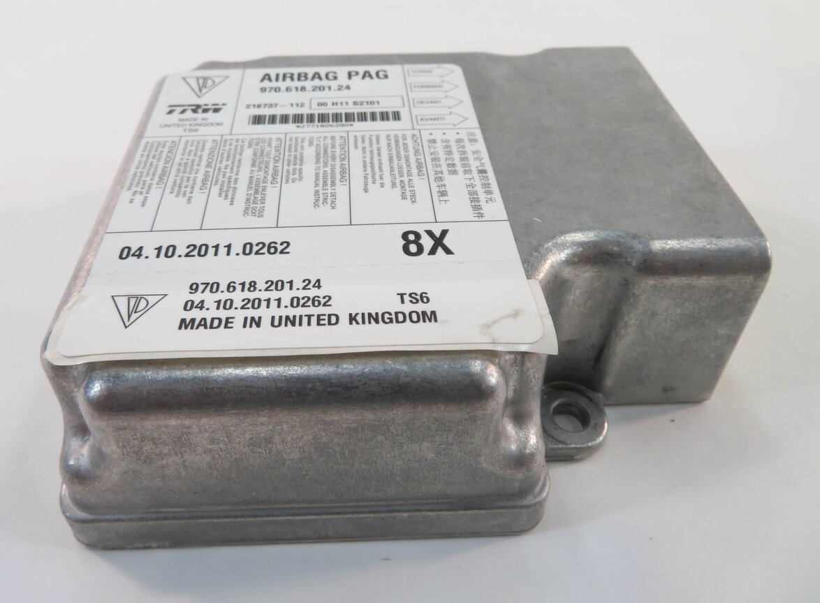 Thumbnail 6: 2010-2012 PORSCHE PANAMERA (970 G1) MAIN PRIMARY SRS BAG CONTROL MODULE
