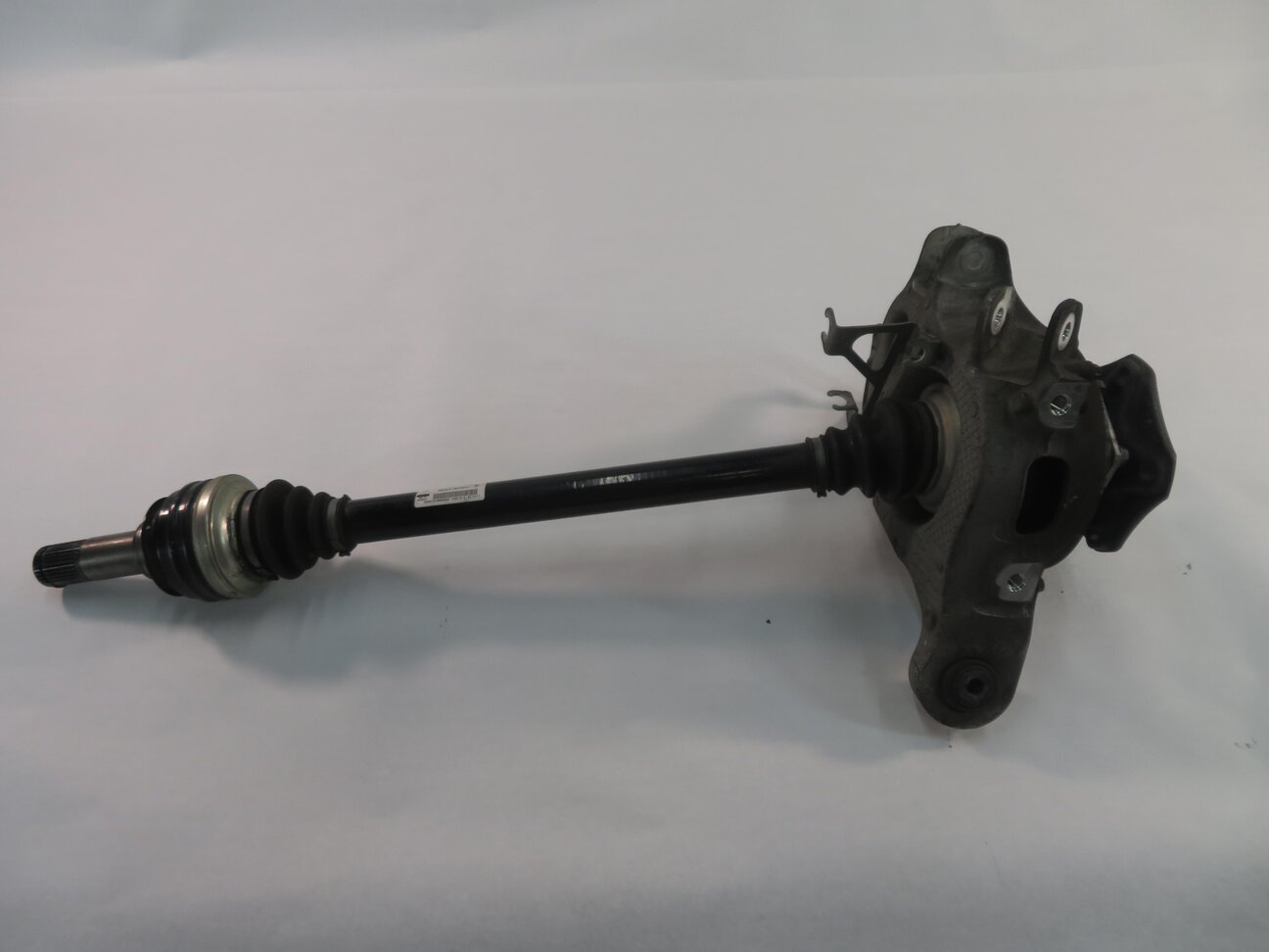 2010-2016 PORSCHE PANAMERA (970 G1) RIGHT PASSENGER REAR AXLE SHAFT w/ KNUCKLE