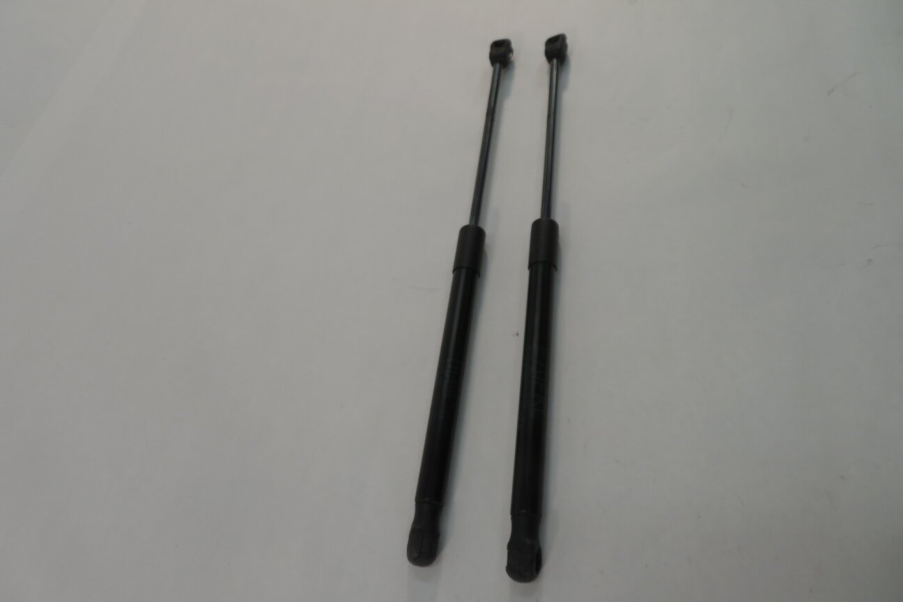 Thumbnail 2: 2013 BMW X5M ///M (E70) FRONT LEFT & RIGHT HOOD SHOCK SUPPORT PROP ROD SET-2
