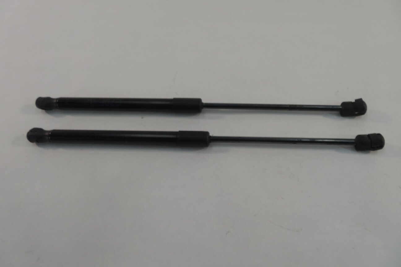 Thumbnail 4: 2013 BMW X5M ///M (E70) FRONT LEFT & RIGHT HOOD SHOCK SUPPORT PROP ROD SET-2