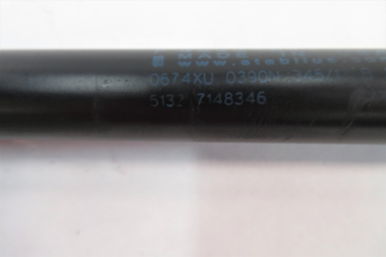 Thumbnail 6: 2013 BMW X5M ///M (E70) FRONT LEFT & RIGHT HOOD SHOCK SUPPORT PROP ROD SET-2