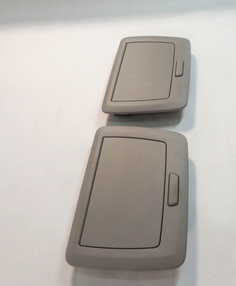 Thumbnail 2: 2013 BMW 750i (F01) LEFT & RIGHT REAR VANITY MIRROR SET-2 (GRAY)