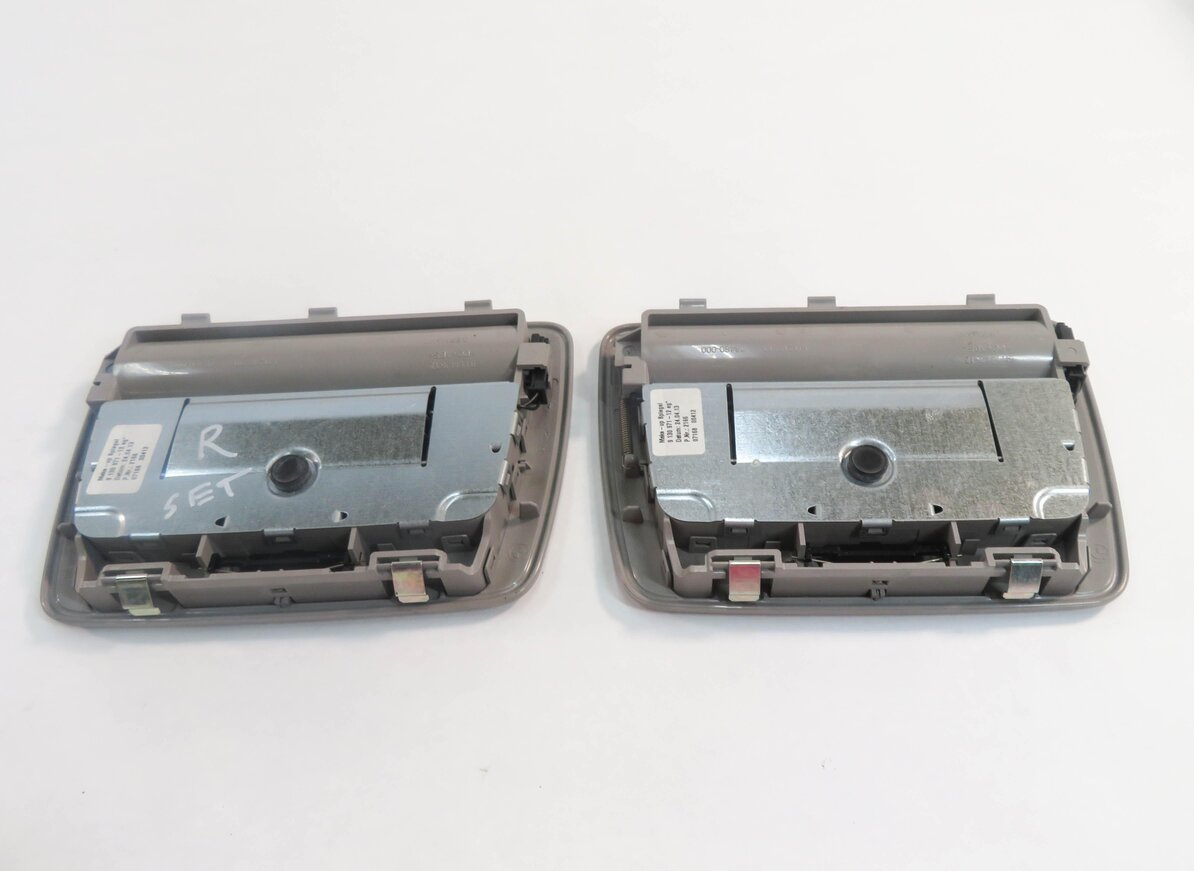 Thumbnail 5: 2013 BMW 750i (F01) LEFT & RIGHT REAR VANITY MIRROR SET-2 (GRAY)