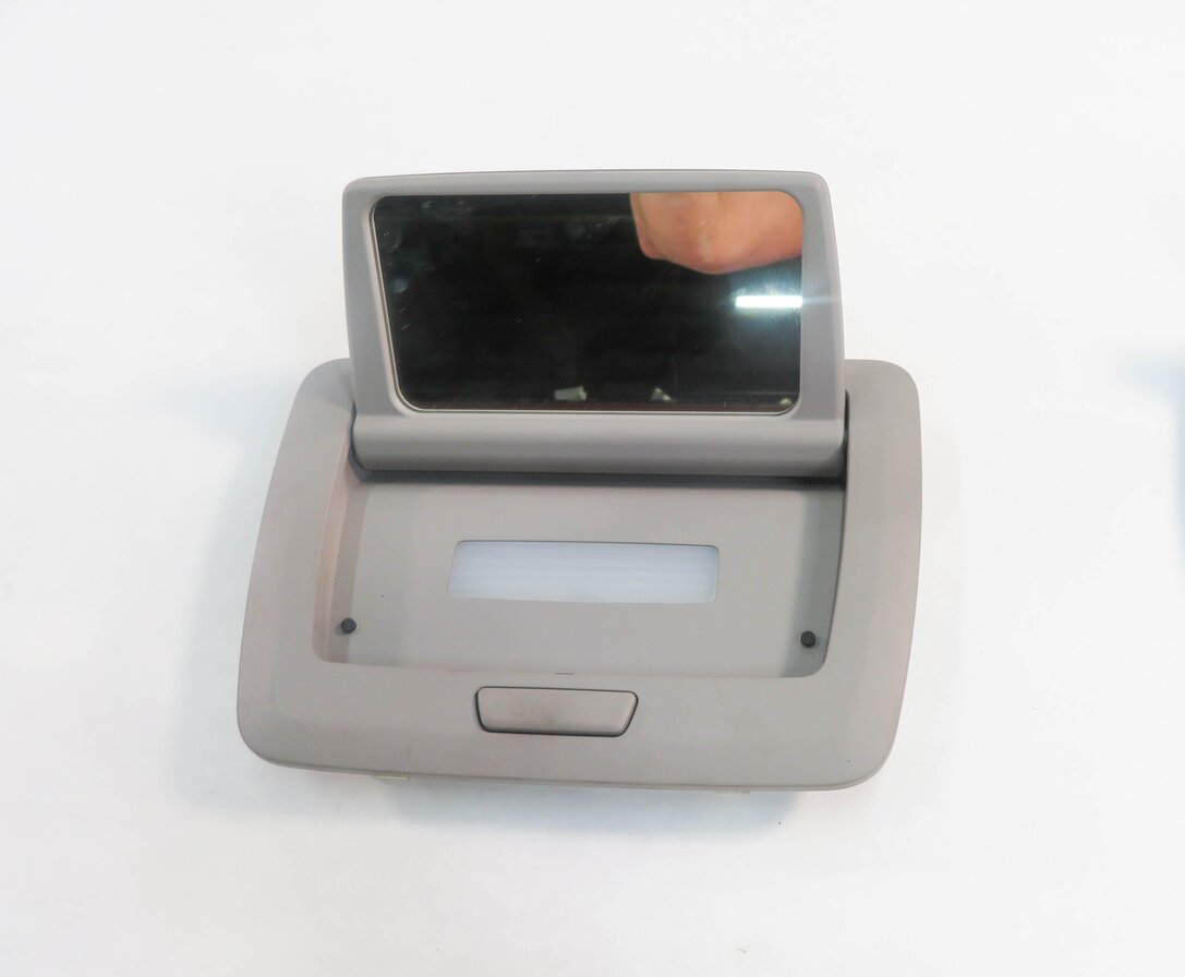 Thumbnail 7: 2013 BMW 750i (F01) LEFT & RIGHT REAR VANITY MIRROR SET-2 (GRAY)