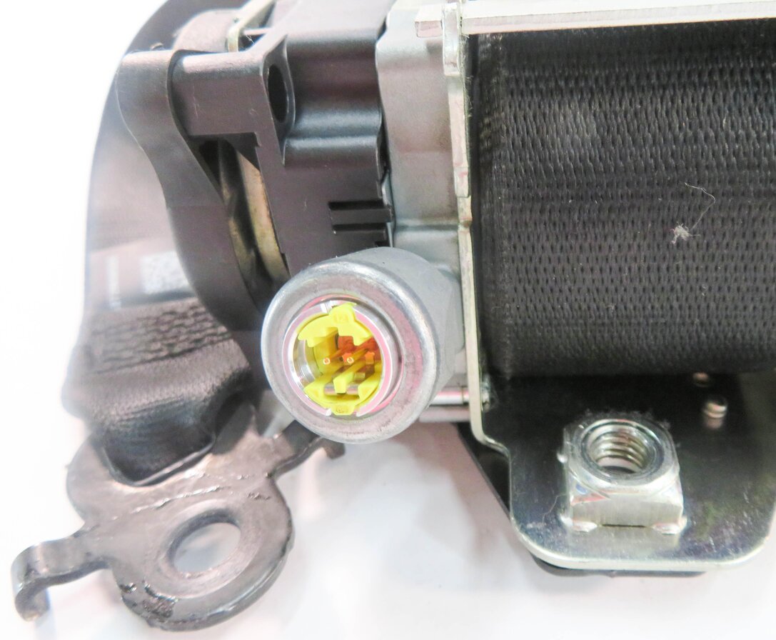 Thumbnail 5: 13-15 BMW 740i 750i 760i (F01 F02 F04) RIGHT FRONT SEATBELT RETRACTOR (BLACK)