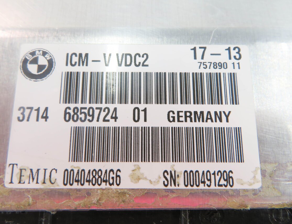 Thumbnail 6: 2010-2015 BMW 528i 535i 550i 740i 750i (F01 F10) VDC SUSPENSION CONTROL MODULE