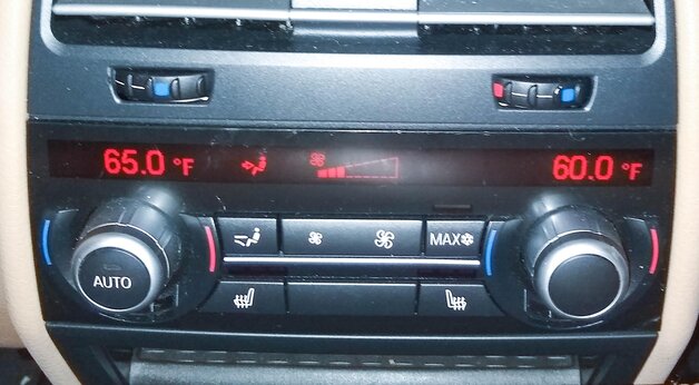 Thumbnail 2: 09-13 BMW 740i 750i 760i B7 (F01 F07 F10) HEATER A/C CLIMATE TEMPERATURE CONTROL