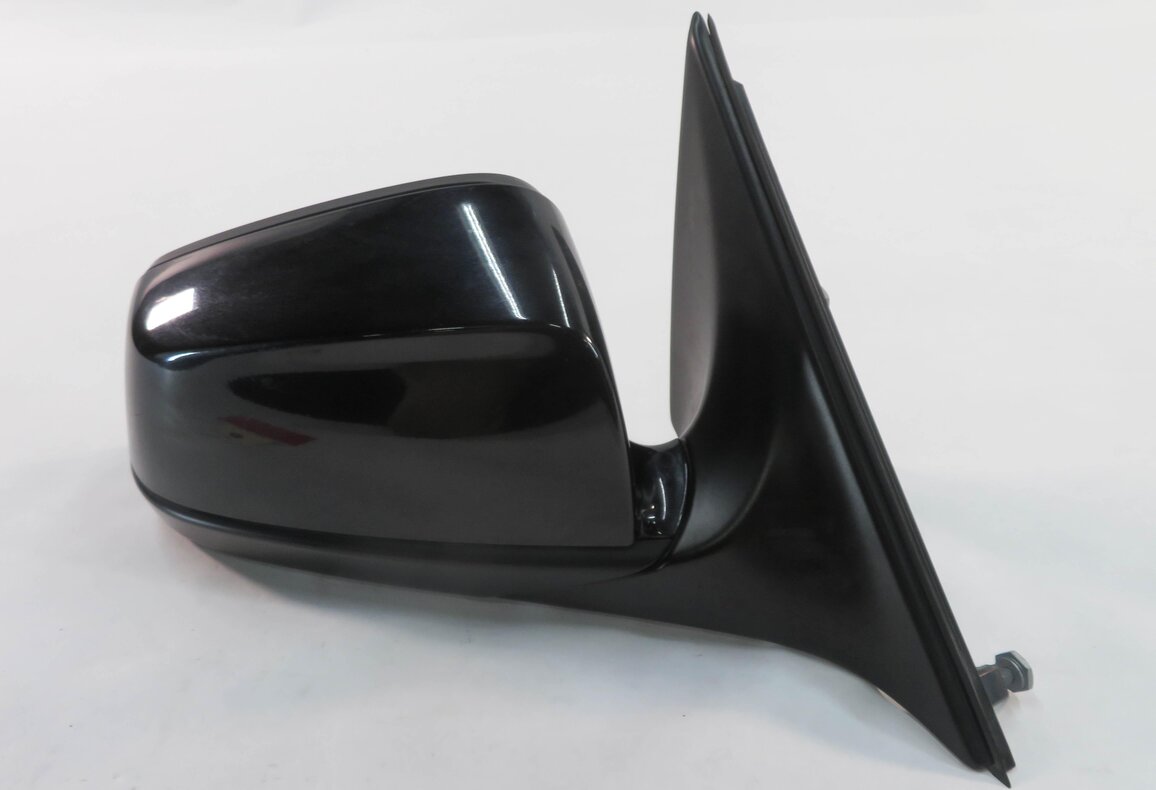 10-12 BMW 740i 750i 760i - RIGHT DOOR MIRROR w/ BLIND SPOT ALERT CAMERA (BLACK)