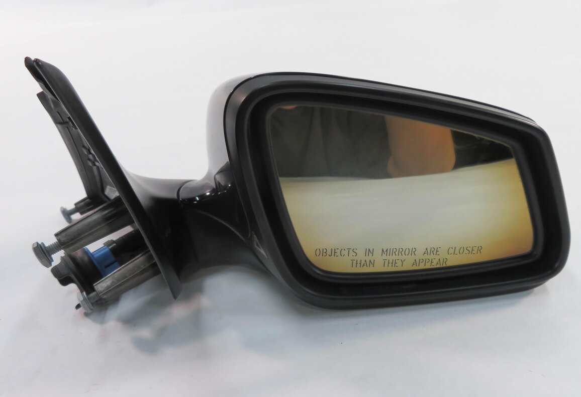 Thumbnail 3: 10-12 BMW 740i 750i 760i - RIGHT DOOR MIRROR w/ BLIND SPOT ALERT CAMERA (BLACK)