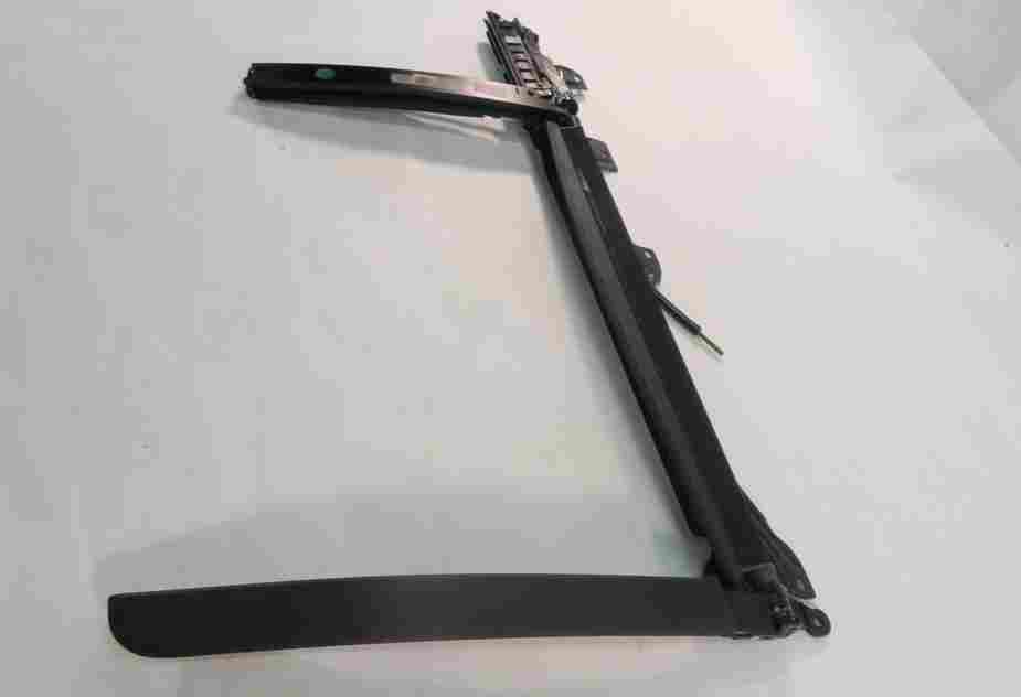 Thumbnail 12: 2009-2015 BMW 740i 750i F01 REAR LEFT DOOR WINDOW SHADE ASSEMBLY (BLACK)