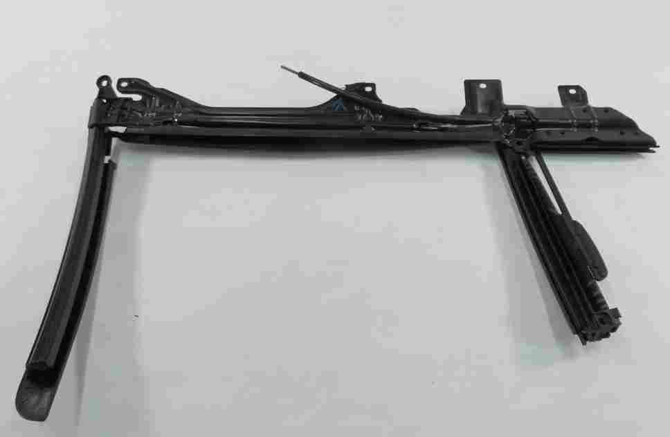 Thumbnail 13: 2009-2015 BMW 740i 750i F01 REAR LEFT DOOR WINDOW SHADE ASSEMBLY (BLACK)