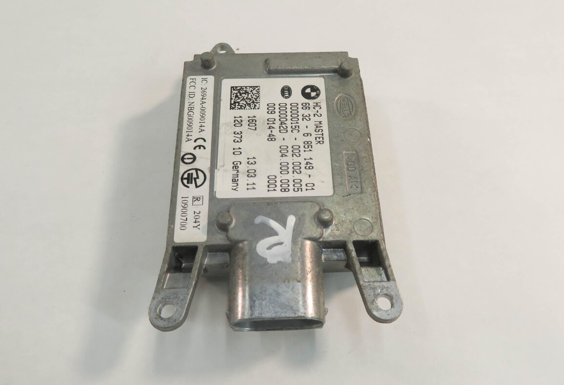 Thumbnail 6: 2010 BMW 750i (F01) RIGHT PASSENGER REAR LANE DEPARTURE WARNING MODULE (MASTER)