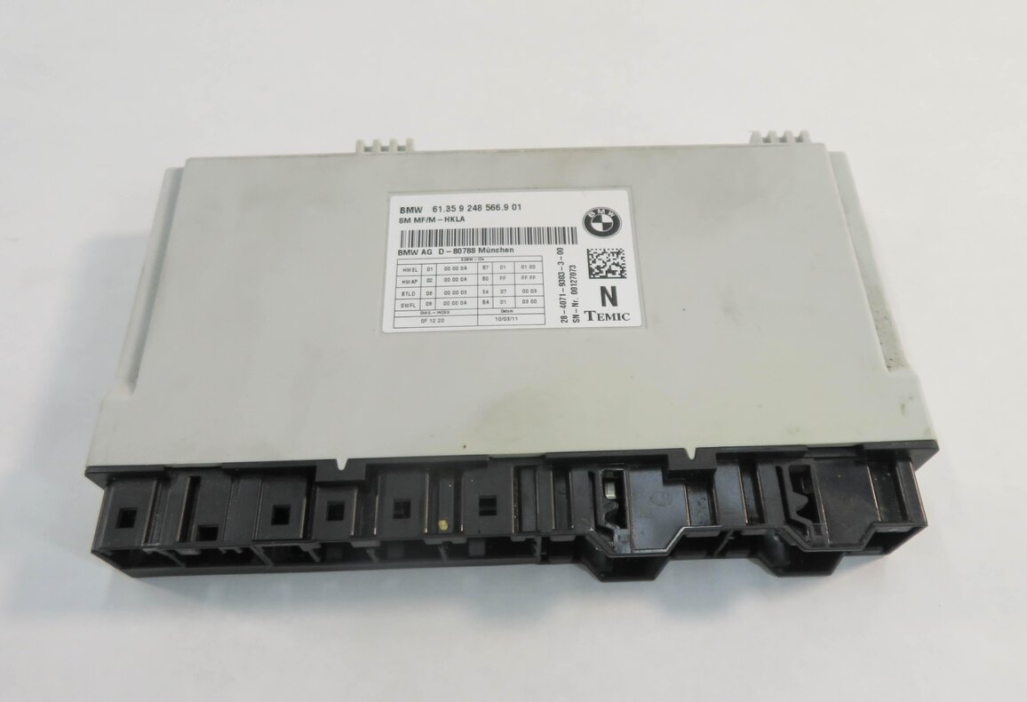 10-17 BMW 528i 535i 550i 650i 740i 750i 760i F10 F01 COMFORT MEMORY SEAT MODULE