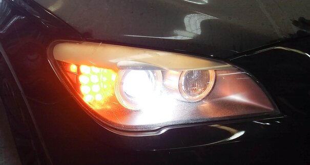 Thumbnail 2: 09-12 BMW 740i 750i 760i B7 (F01) RIGHT PASSENGER ADAPTIVE XENON HEADLIGHT LAMP
