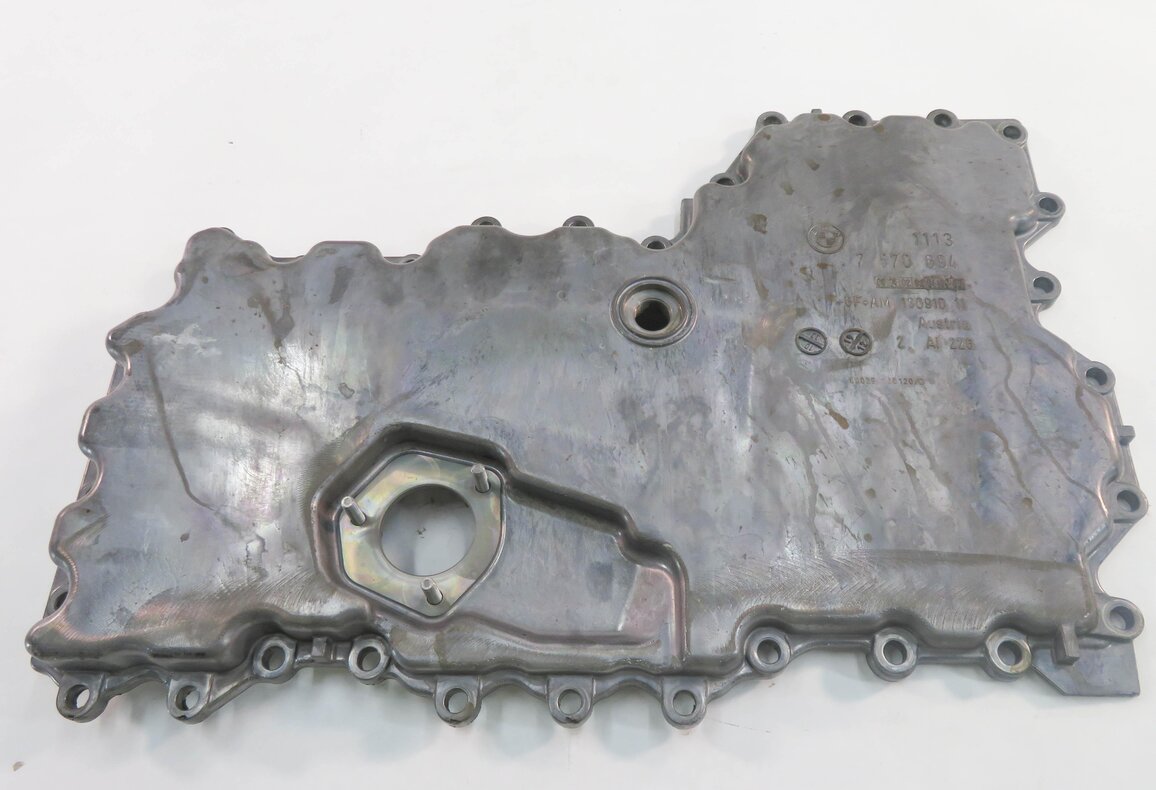 Thumbnail 6: 10-17 BMW 550i 650i 750i B6 B7 4.4L TWIN TURBO AWD X-DRIVE LOWER ENGINE OIL PAN