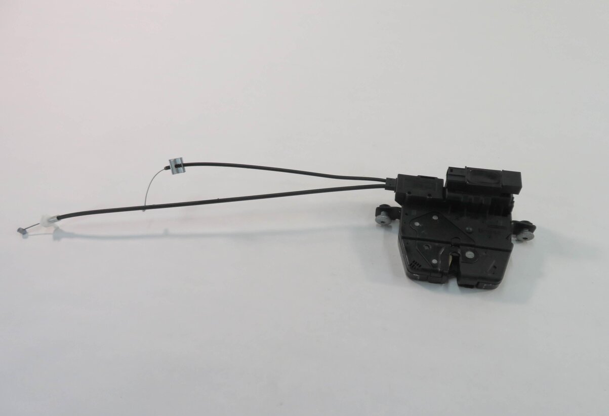 Thumbnail 4: 2010 BMW 750i (F01) REAR TRUNK LOCK LATCH ACTUATOR w/ CABLES