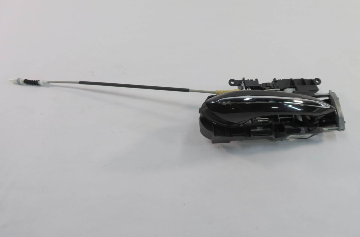 09-18 BMW 528i 535i 550i 740i 750i 760i LEFT REAR COMFORT DOOR HANDLE (BLACK)