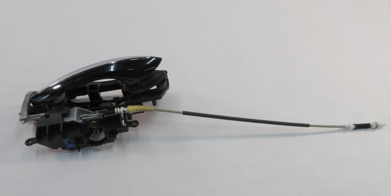 Thumbnail 4: 09-18 BMW 528i 535i 550i 740i 750i 760i LEFT REAR COMFORT DOOR HANDLE (BLACK)