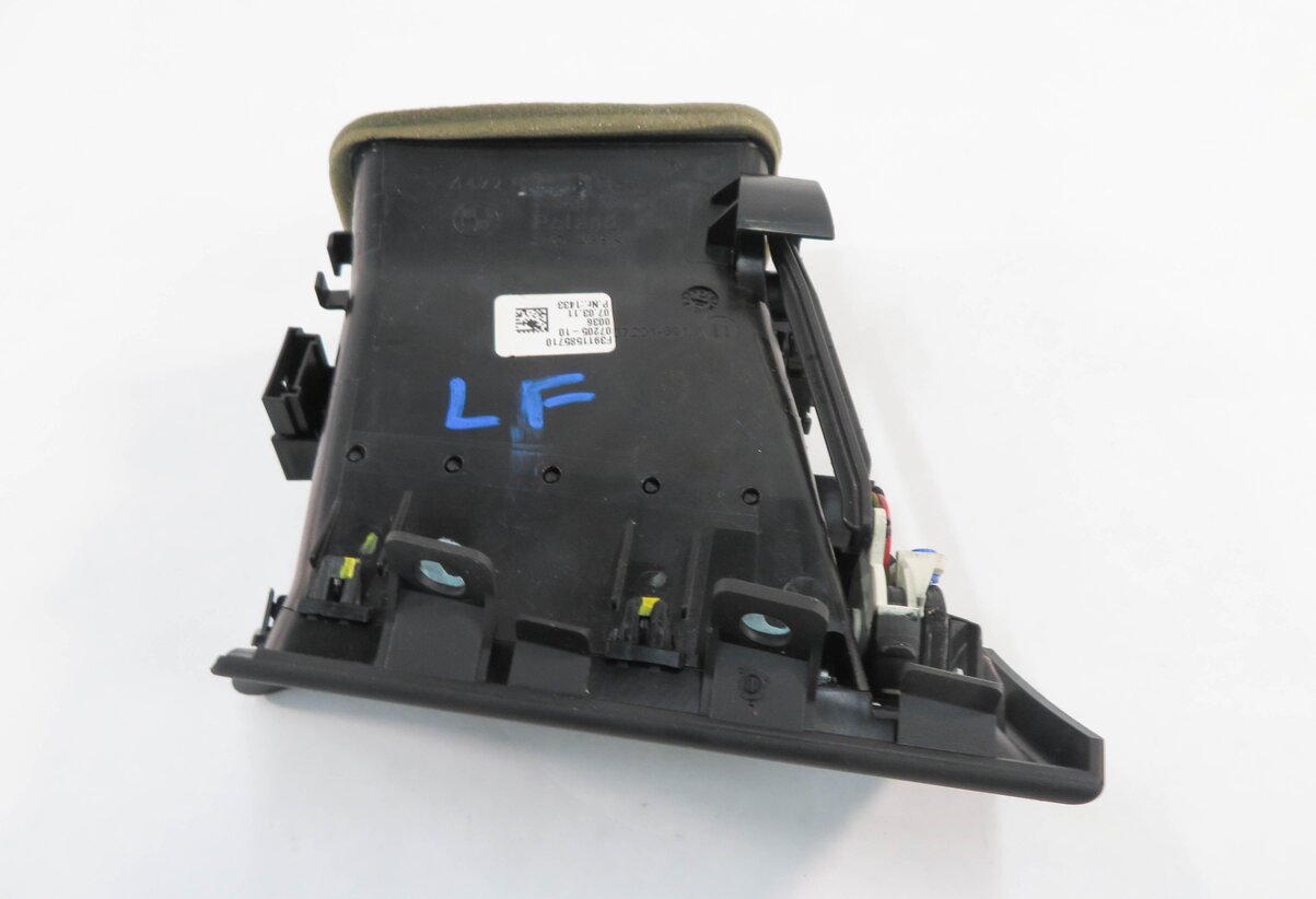 Thumbnail 6: 2010 BMW 750i (F01) LEFT DRIVER DASH HEATER A/C AIR VENT