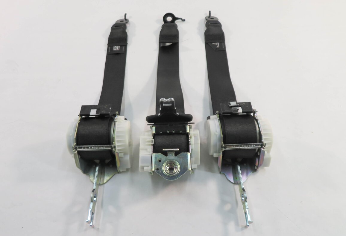 Thumbnail 5: 2010 BMW 750i (F01) REAR SEAT SEATBELT RETRACTOR SET-3 (BLACK)