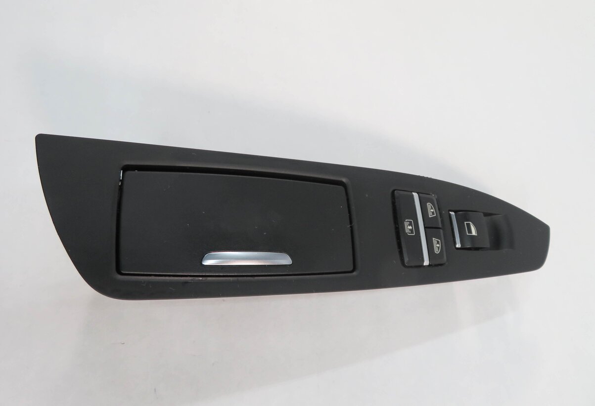Thumbnail 3: 2010 BMW 750i (F01) LEFT REAR DOOR POWER WINDOW SWITCH BUTTON (BLACK)