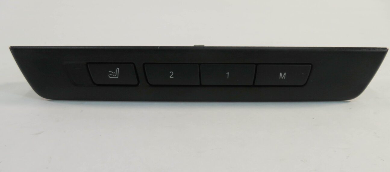 2010 BMW 750i (F01) RIGHT FRONT PASSENGER MEMORY SEAT SWITCH BUTTON PANEL