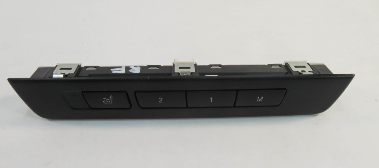 Thumbnail 2: 2010 BMW 750i (F01) RIGHT FRONT PASSENGER MEMORY SEAT SWITCH BUTTON PANEL