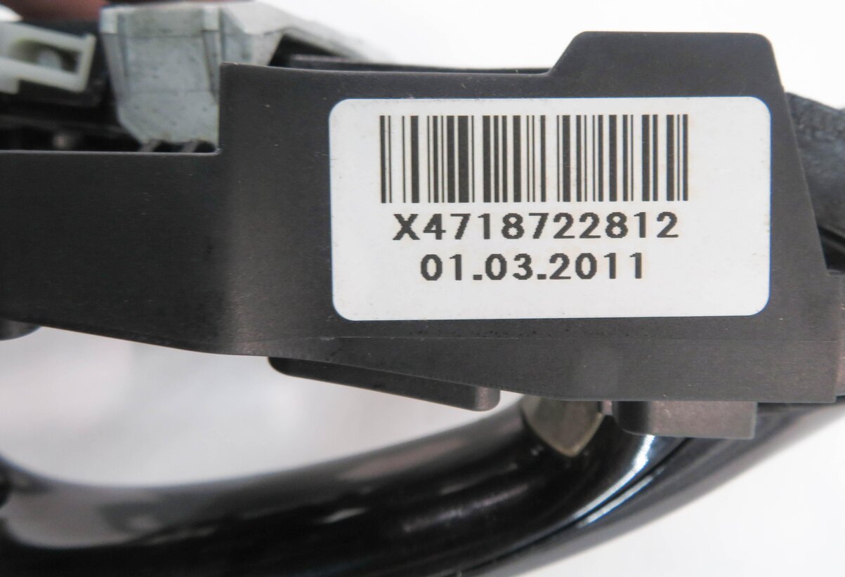 Thumbnail 8: 09-18 BMW 528i 535i 550i 740i 750i 760i RIGHT REAR COMFORT DOOR HANDLE (BLACK)
