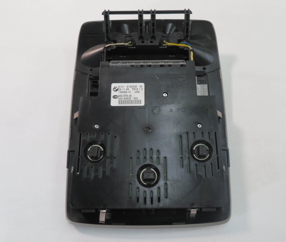 Thumbnail 6: 2009 BMW X5 (E70) FRONT MAP READING COURTESY DOME LIGHT LAMP (GRAY)