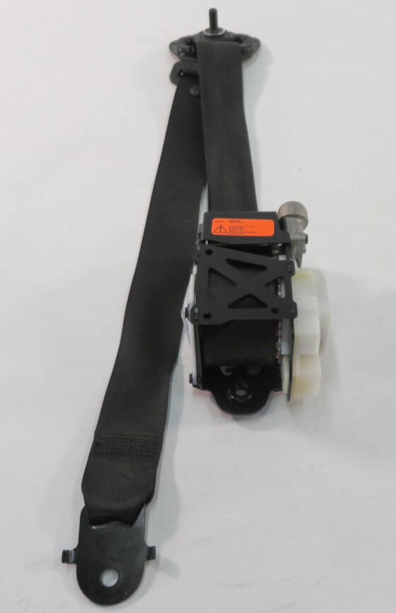Thumbnail 2: 07-14 BMW X5 X6 X5M X6M (E70 E71) LEFT FRONT DRIVER SEATBELT RETRACTOR (BLACK)