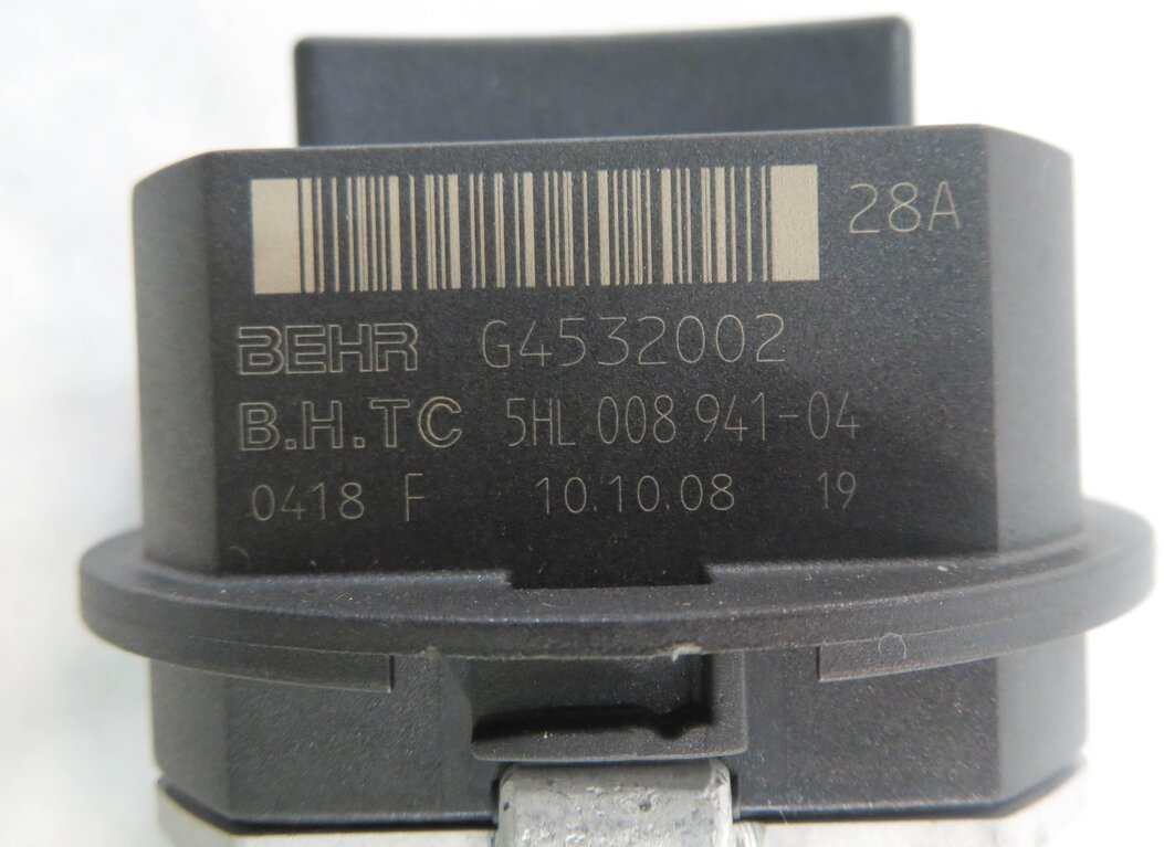 Thumbnail 6: 2009 BMW X5 (E70) REAR HVAC HEATER A/C BLOWER FAN MOTOR SPEED RESISTOR