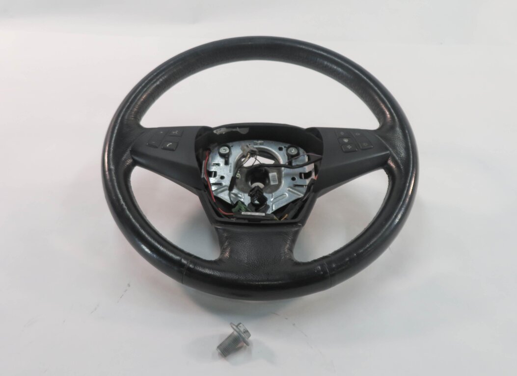 2007-2010 BMW X5 (E70) 3-SPOKE HEATED STEERING w/ RADIO PHONE SWITCH