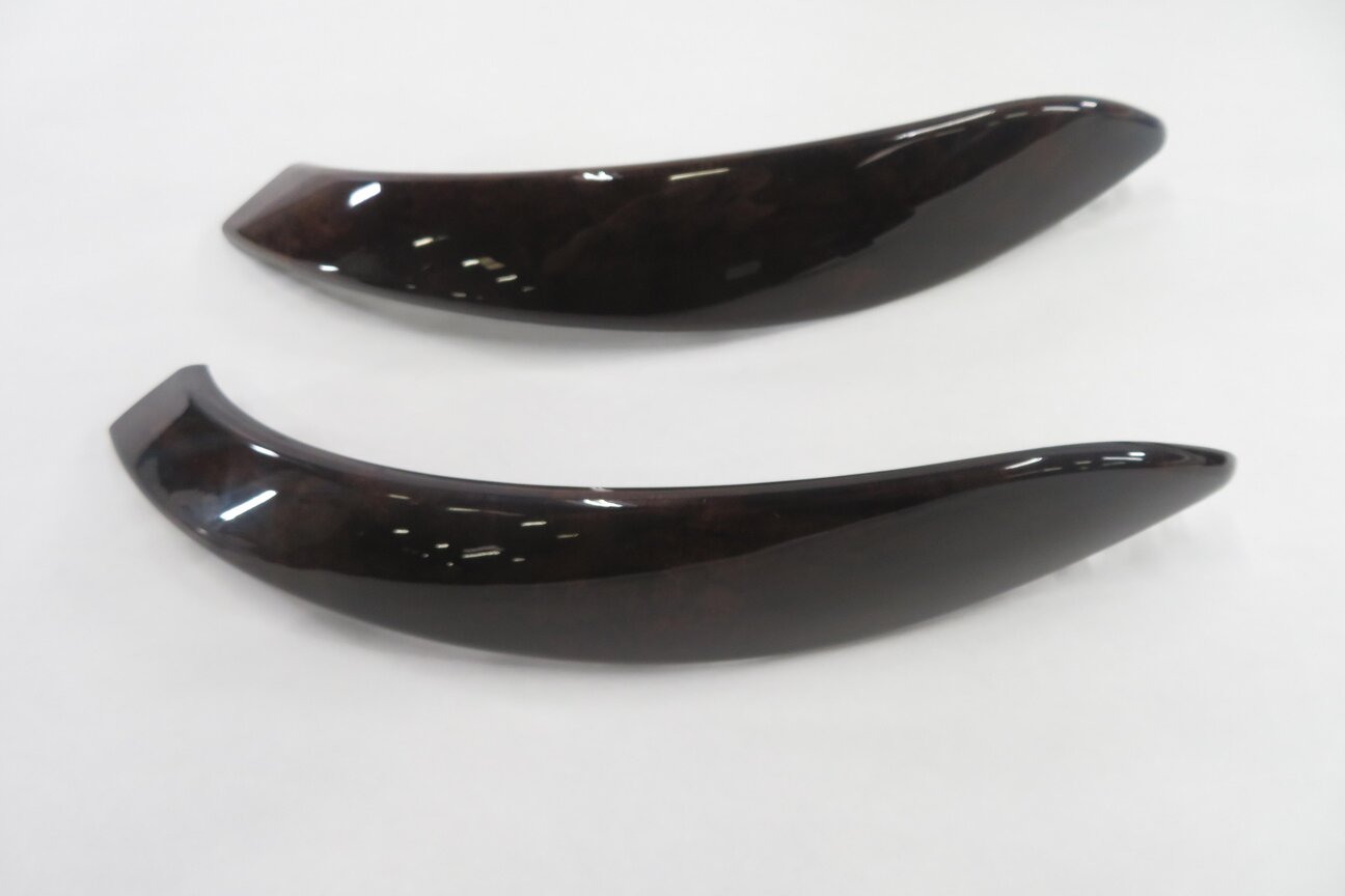 Thumbnail 3: 2013 BMW ACTIVEHYBRID-3 (F30) DASH & DOOR BURLED WALNUT WOOD GRAIN TRIM SET-6