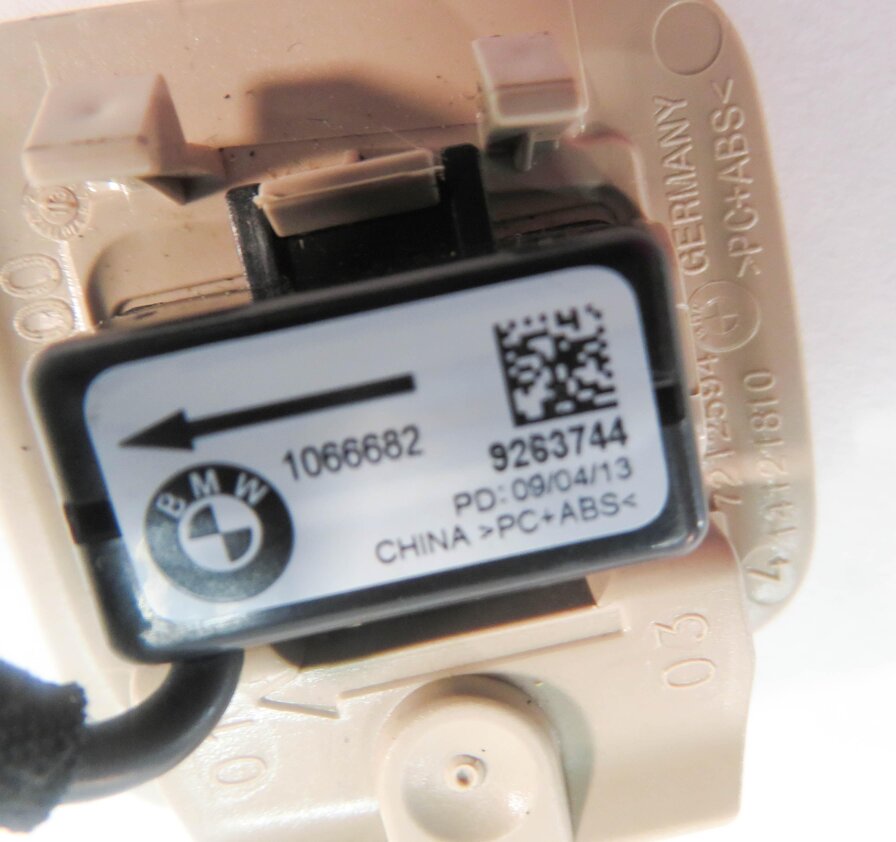 Thumbnail 6: 2013 BMW ACTIVEHYBRID-3 (F30) CELL PHONE COMMUNICATION MIC MICROPHONE (BEIGE)