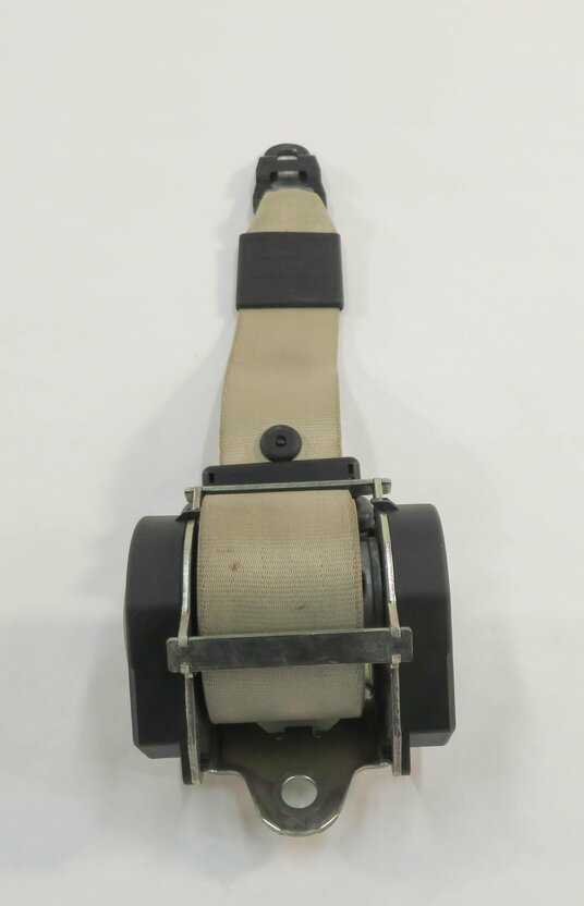 Thumbnail 5: 2010 AUDI Q7 (4L) RIGHT REAR 3rd THIRD ROW SEAT SEATBELT RETRACTOR (BEIGE)