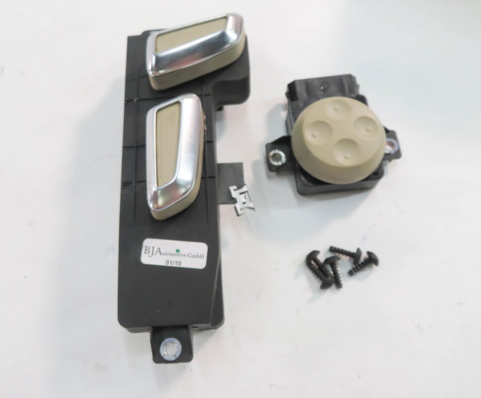 2010 AUDI Q7 (4L) RIGHT FRONT PASSENGER POWER SEAT ADJUSTMENT SWITCH (BEIGE)