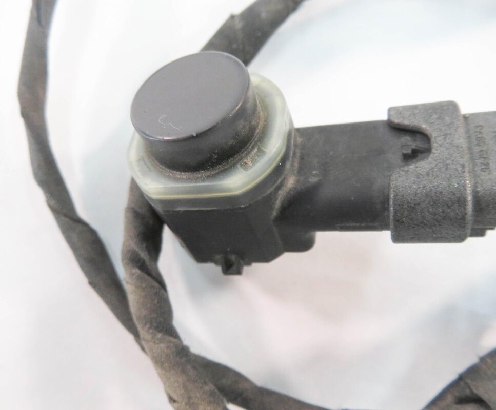 Thumbnail 6: 2010 AUDI Q7 (4L) REAR PDC PARK DISTANCE SENSOR SET-4 w/ HARNESS (BLACK LC9X)