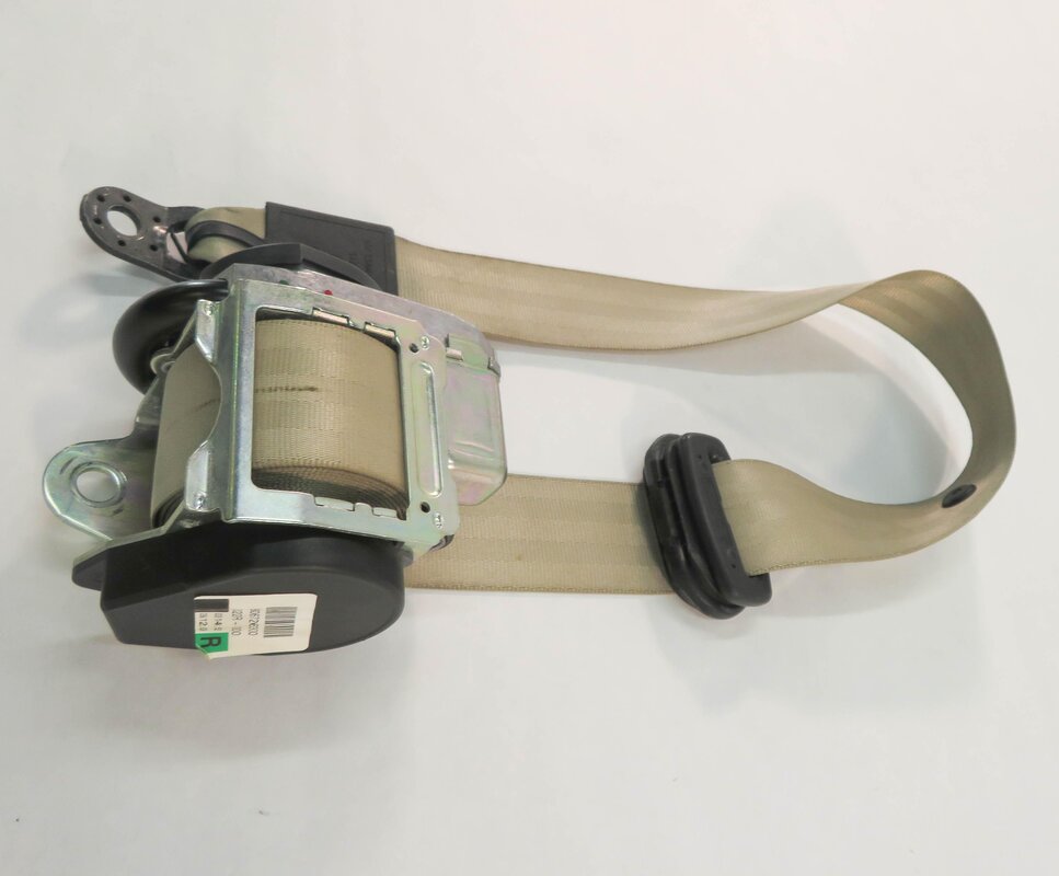 Thumbnail 4: 2010 AUDI Q7 (4L) RIGHT REAR 2nd SECOND ROW SEAT SEATBELT RETRACTOR (BEIGE)