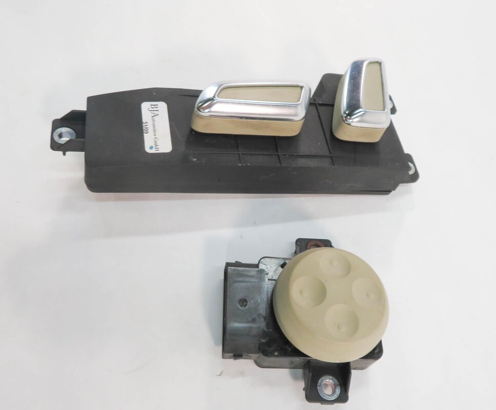 Thumbnail 3: 05-11 AUDI A6 S6 Q7 (C6 4L) LEFT FRONT DRIVER POWER SEAT ADJUST SWITCH (BEIGE)