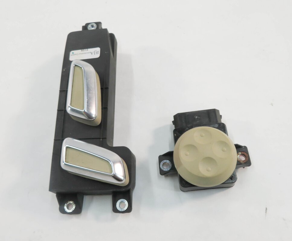 Thumbnail 4: 05-11 AUDI A6 S6 Q7 (C6 4L) LEFT FRONT DRIVER POWER SEAT ADJUST SWITCH (BEIGE)