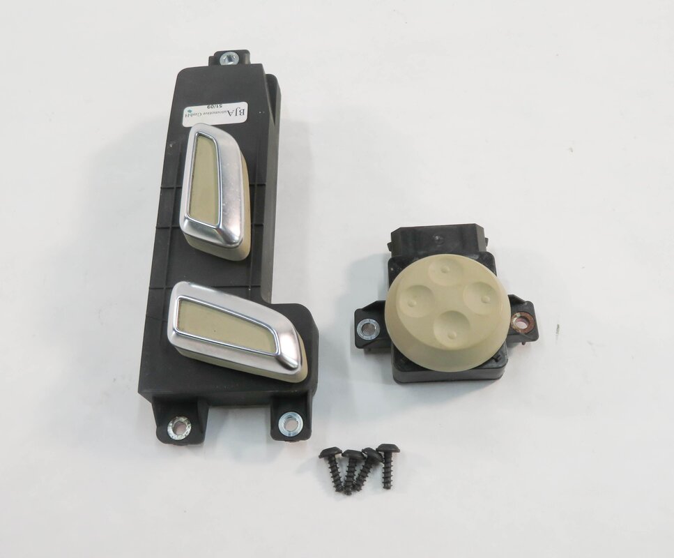 Thumbnail 5: 05-11 AUDI A6 S6 Q7 (C6 4L) LEFT FRONT DRIVER POWER SEAT ADJUST SWITCH (BEIGE)