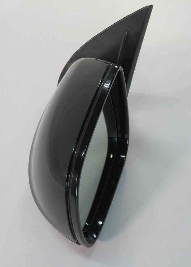 Thumbnail 3: 2010-2012 AUDI Q7 (4L) LEFT P-FOLD AUTODIM HEAT MEMORY DOOR MIRROR (BLACK LC9X)