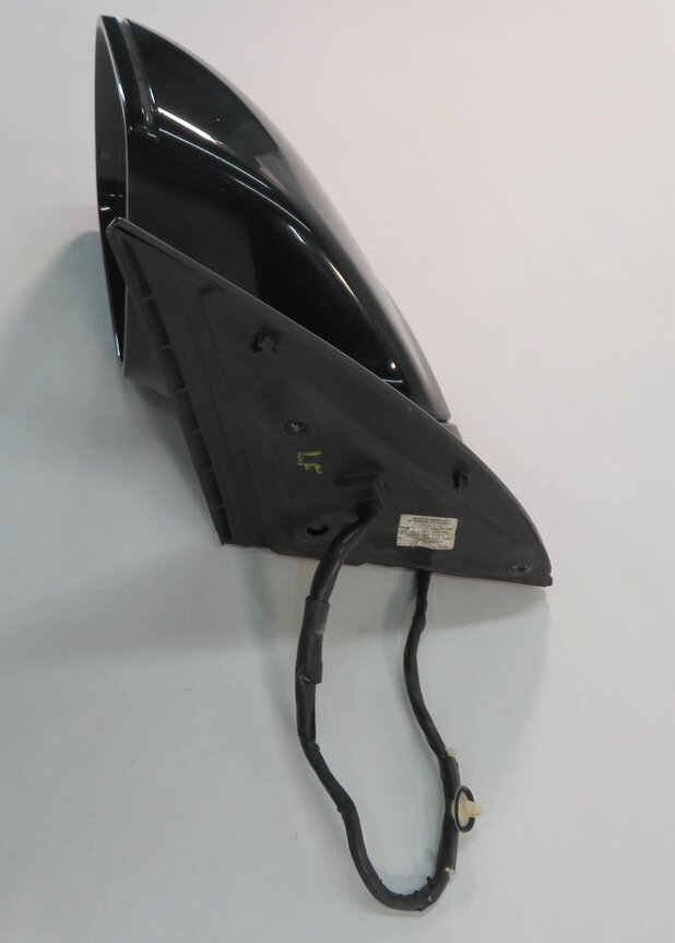 Thumbnail 4: 2010-2012 AUDI Q7 (4L) LEFT P-FOLD AUTODIM HEAT MEMORY DOOR MIRROR (BLACK LC9X)