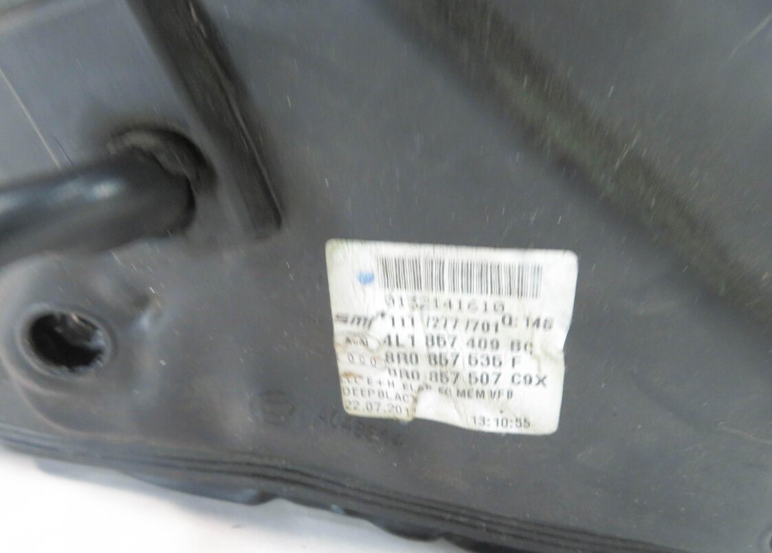 Thumbnail 7: 2010-2012 AUDI Q7 (4L) LEFT P-FOLD AUTODIM HEAT MEMORY DOOR MIRROR (BLACK LC9X)