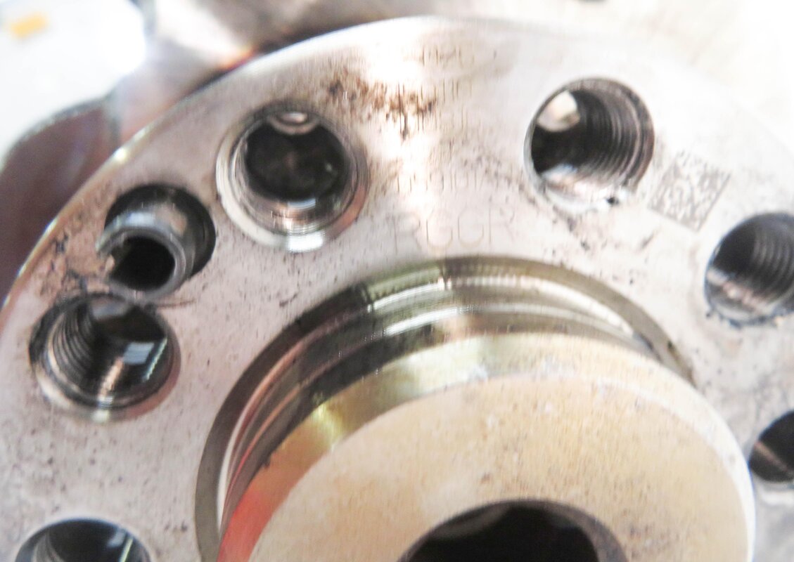 Thumbnail 6: 2010 AUDI Q7 (4L) 3.0L CATA DIESEL ENGINE - CRANKSHAFT CRANK SHAFT