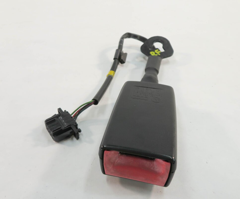 Thumbnail 6: 2010-2015 AUDI Q7 (4L) LEFT FRONT DRIVER SEATBELT BUCKLE RECEIVER (BLACK)