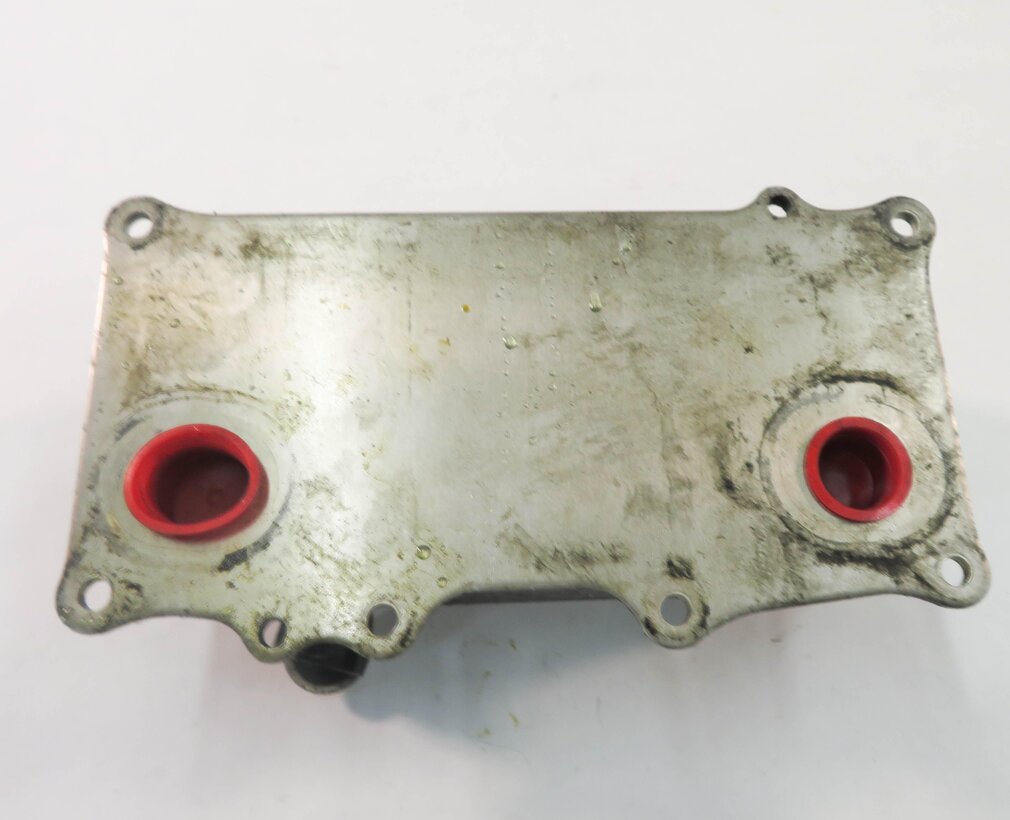 Thumbnail 6: 2008-2010 PORSCHE CAYENNE (957) 4.8L V8 ENGINE MOTOR OIL FLUID COOLER